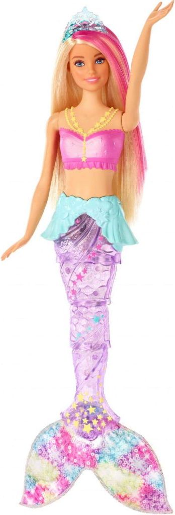 Mattel Barbie Svítící mořská panna s pohyblivým ocasem - obrázek 1