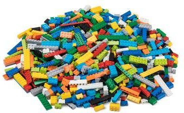 LW Toys Stavebnice pro děti - Základní set 1000 ks (lehký) - obrázek 1