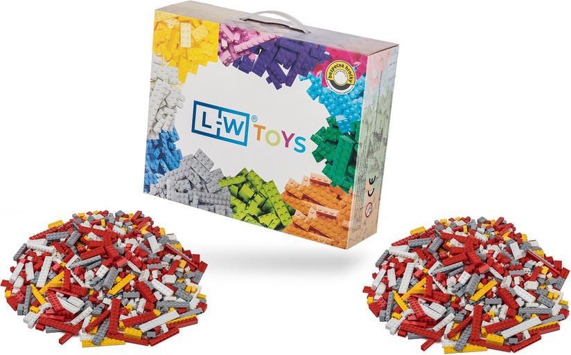 LW Toys Stavebnice pro děti - Hasičský set 2000 ks - obrázek 1
