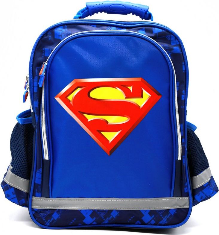 Setino · Školní anatomický batoh Superman - 37 x 29 x 13 cm - obrázek 1