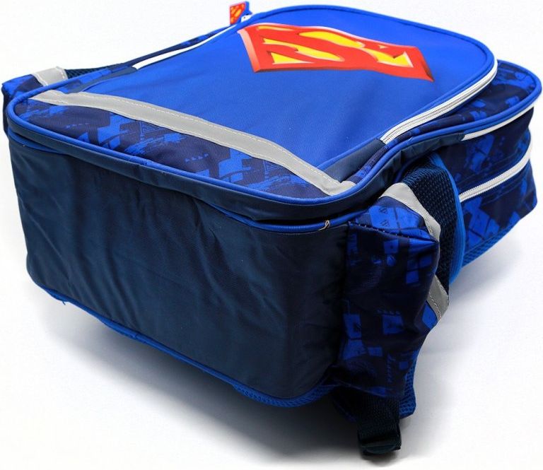 Setino · Školní anatomický batoh Superman - 37 x 29 x 13 cm - obrázek 5