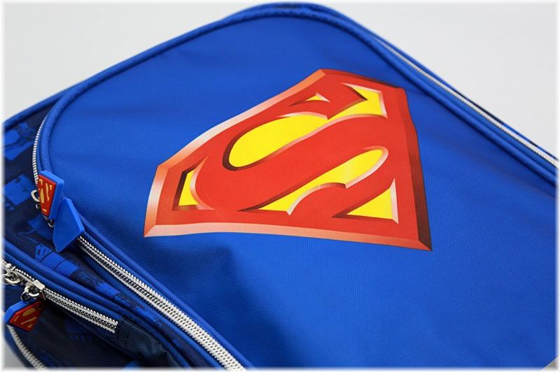 Setino · Školní anatomický batoh Superman - 37 x 29 x 13 cm - obrázek 6