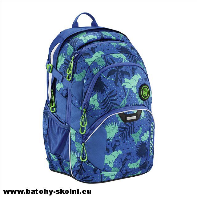 Školní batoh Coocazoo JobJobber2 Tropical Blu - Doprava Zdarma - obrázek 2
