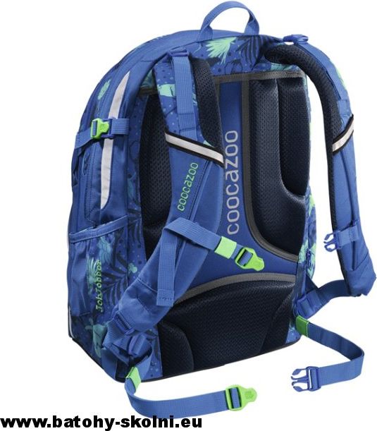 Školní batoh Coocazoo JobJobber2 Tropical Blu - Doprava Zdarma - obrázek 3