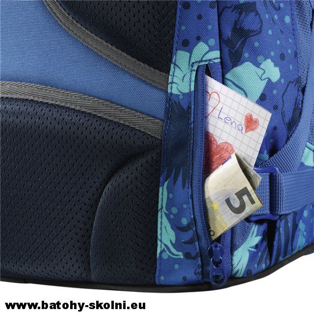 Školní batoh Coocazoo JobJobber2 Tropical Blu - Doprava Zdarma - obrázek 7