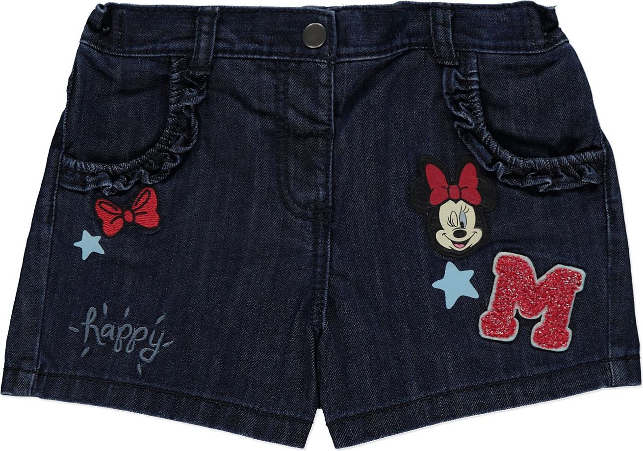 George Dívčí kraťasy GOERGE, modré, motiv Minnie Mouse Velikost: 98 - 104cm (3 - 4 roky) - obrázek 1