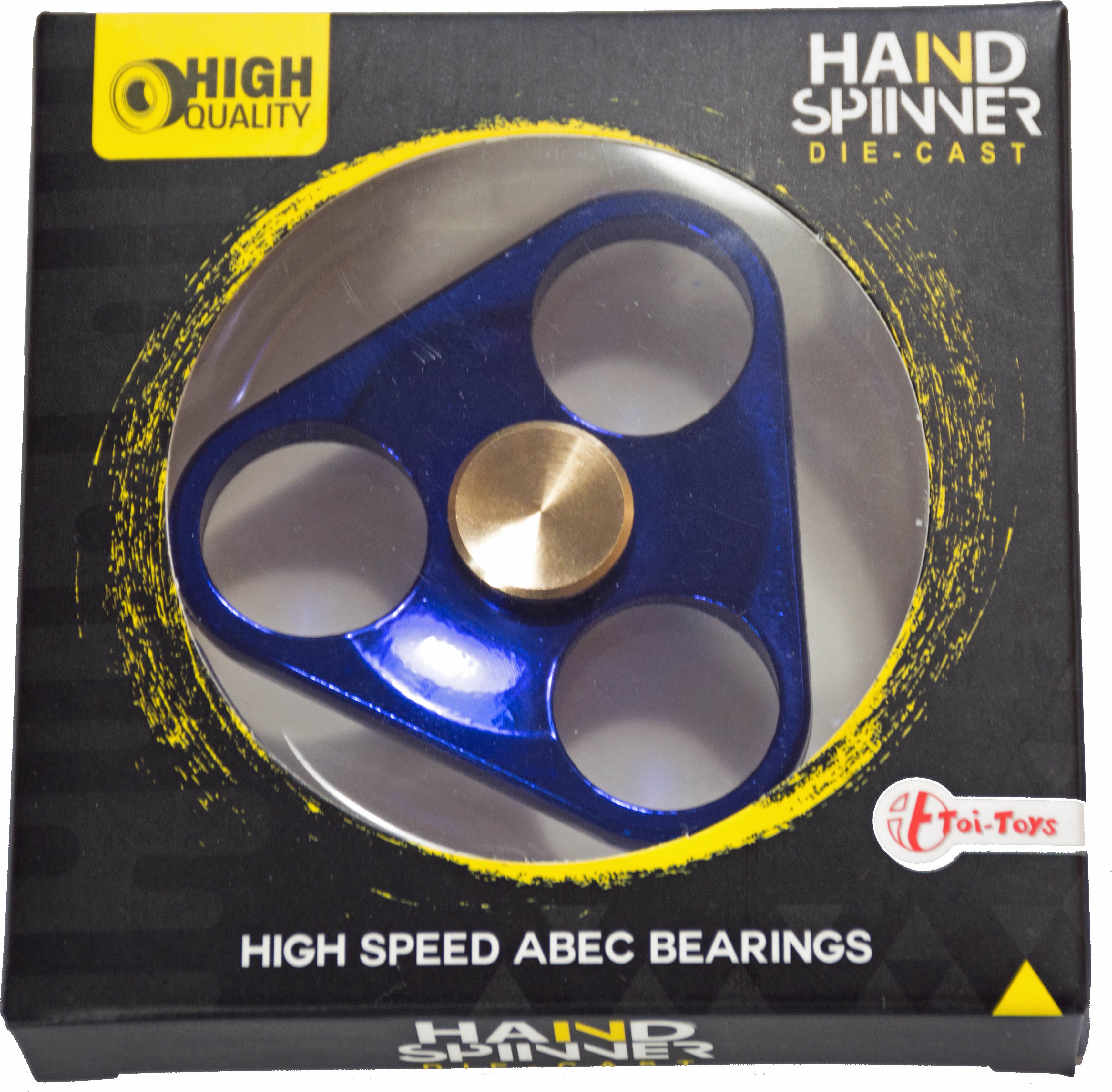 Kovový Hand Spinner 6,5 cm typ spinneru: červený trojúhelník - obrázek 3