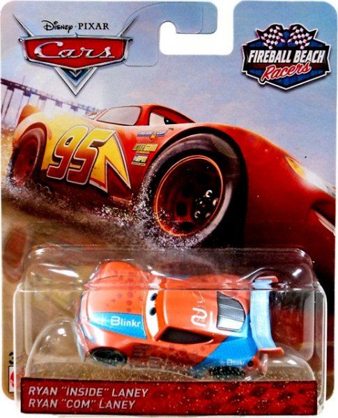 CARS 3 (Auta 3) - Ryan Inside Laney Nr. 21 Fireball Beach - obrázek 1