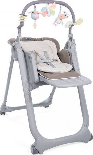 CHICCO Židlička jídelní Polly Magic Relax - Cocoa - obrázek 1
