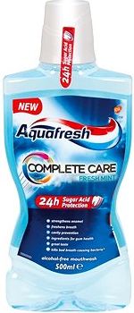 Aquafresh Complete Care ústní voda 500ml 500 ml - obrázek 1