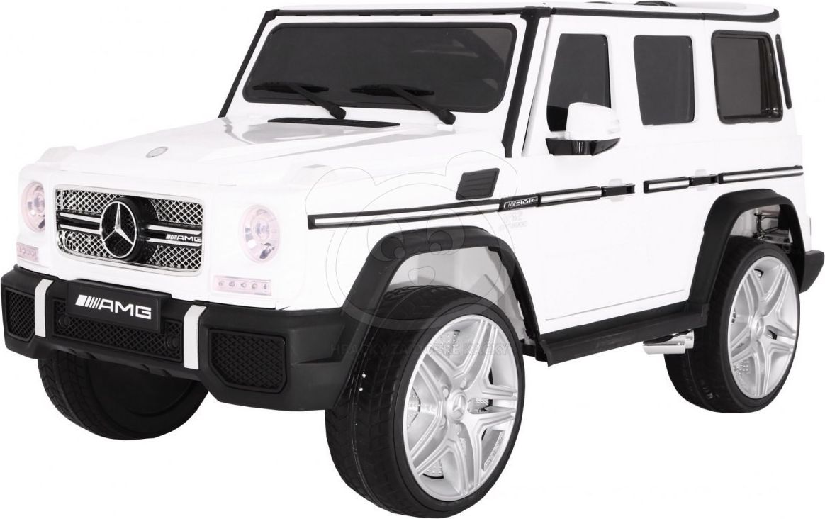 Dětské elektrické autíčko Mercedes G65, LAK - červené - obrázek 2