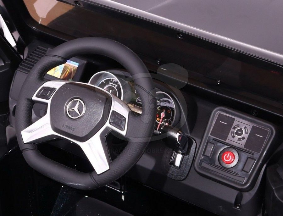 Dětské elektrické autíčko Mercedes G65, LAK - červené - obrázek 15