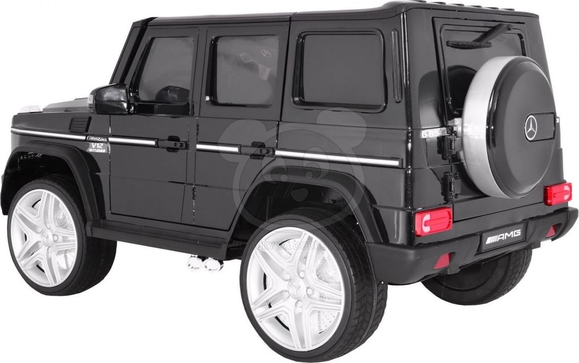 Dětské elektrické autíčko Mercedes G65, LAK - červené - obrázek 16