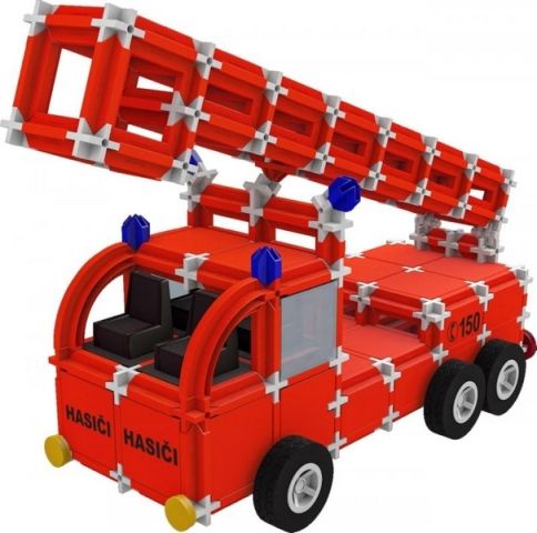 Stavebnice Seva Rescue 1 hasiči 545ks - obrázek 2