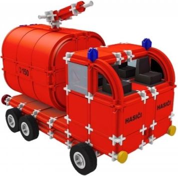 Stavebnice Seva Rescue 1 hasiči 545ks - obrázek 3