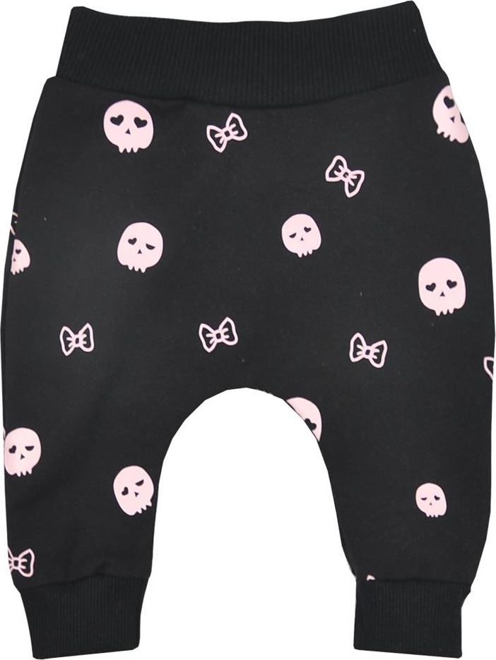Kojenecké tepláčky Koala Baggy černo-růžové 86 (12-18m) - obrázek 1