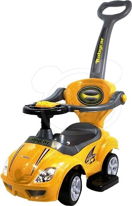 Baby Mix hrající odrážedlo - růžové - obrázek 2