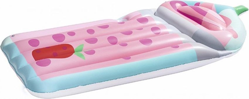 Bestway nafukovací lehátko 44037 růžové - obrázek 1