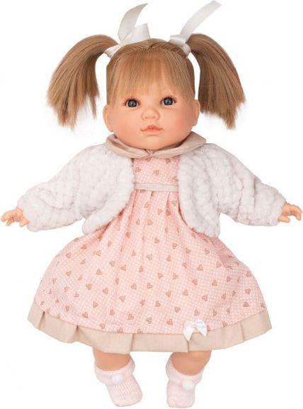 Luxusní mluvící dětská panenka-holčička Berbesa Natálka 40cm - obrázek 1