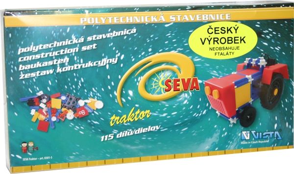 RAPPA Rappa Stavebnice seva - TRAKTOR - obrázek 1