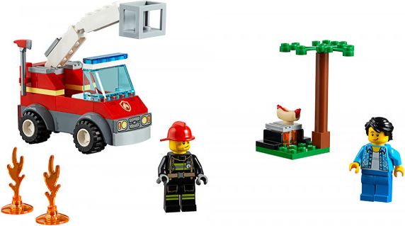 Lego Grilování a požár - obrázek 1