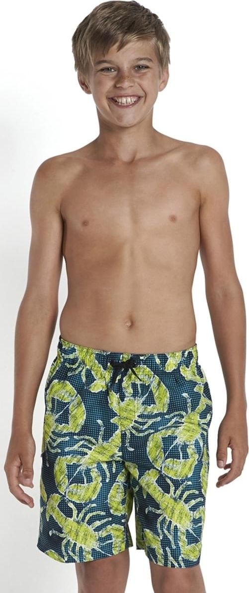 Speedo Rock Explode Printed 17" Watershort - oxid grey/apple green S - obrázek 2