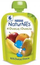 Nestlé Naturnes 4 Ovoce kapsička 90 g - obrázek 1