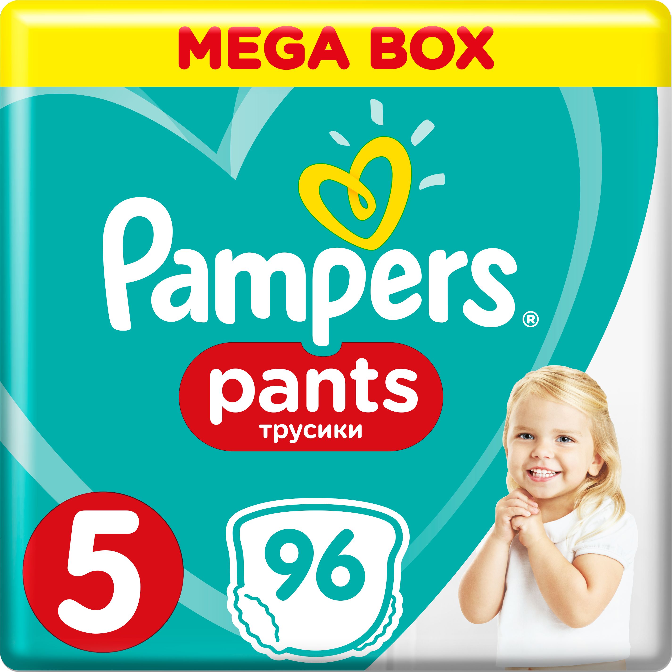 Pampers 5 kalhotkové plenky Junior Mega Box 12-18kg 96ks - obrázek 1