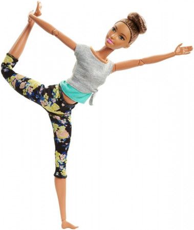 MATTEL Barbie V pohybu - Bruneta - obrázek 1