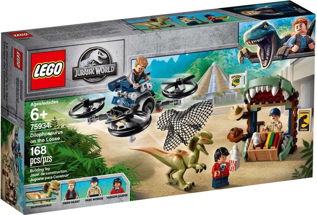 LEGO Jurassic World 75934 Dilophosaurus na útěku - obrázek 1