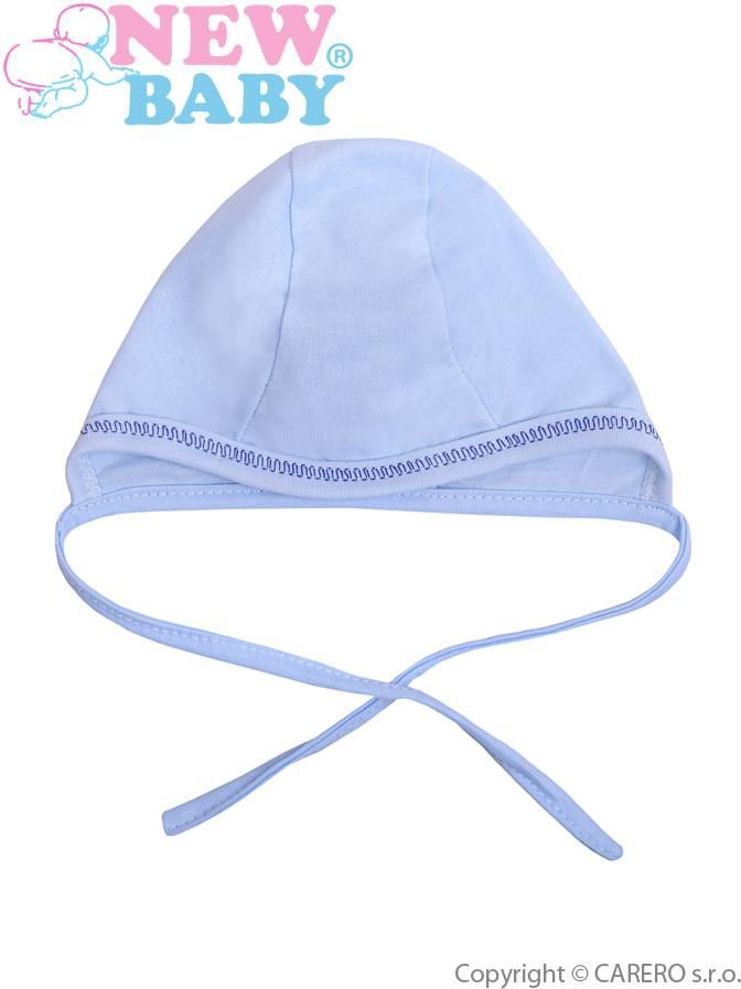 Kojenecká čepička New Baby modrá 62 (3-6m) - obrázek 1
