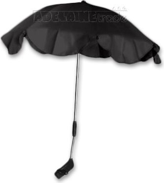 Baby Nellys Slunečník, deštník univerzální do kočárku - černý - obrázek 1