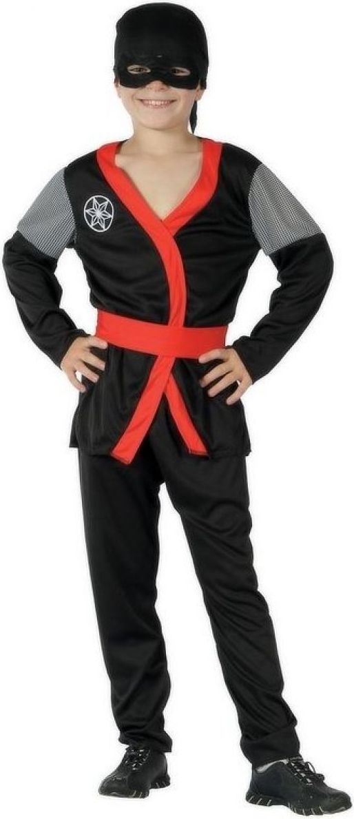 Made Dětský kostým Ninja velikost M - obrázek 1