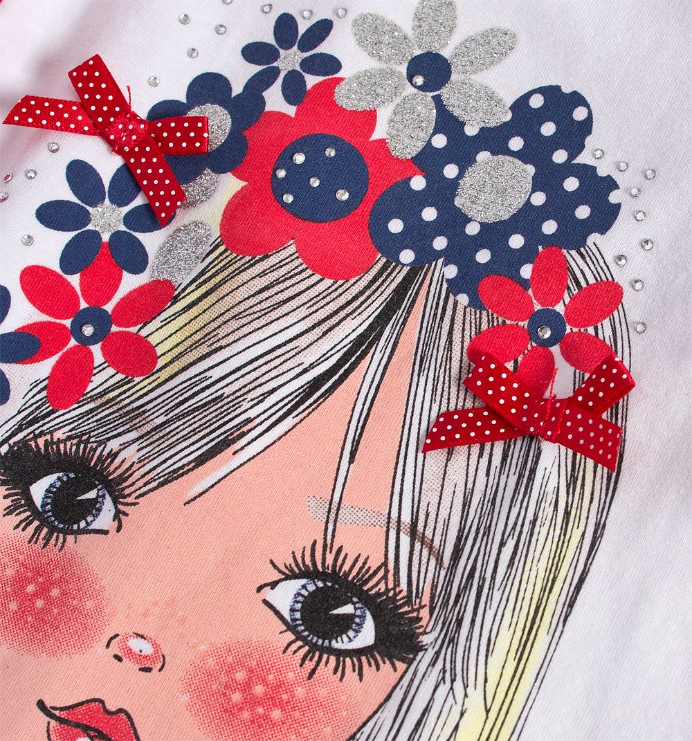 Dívčí souprava Mix´nMATCH MISS GLAMOUR červená Velikost: 128 - obrázek 3