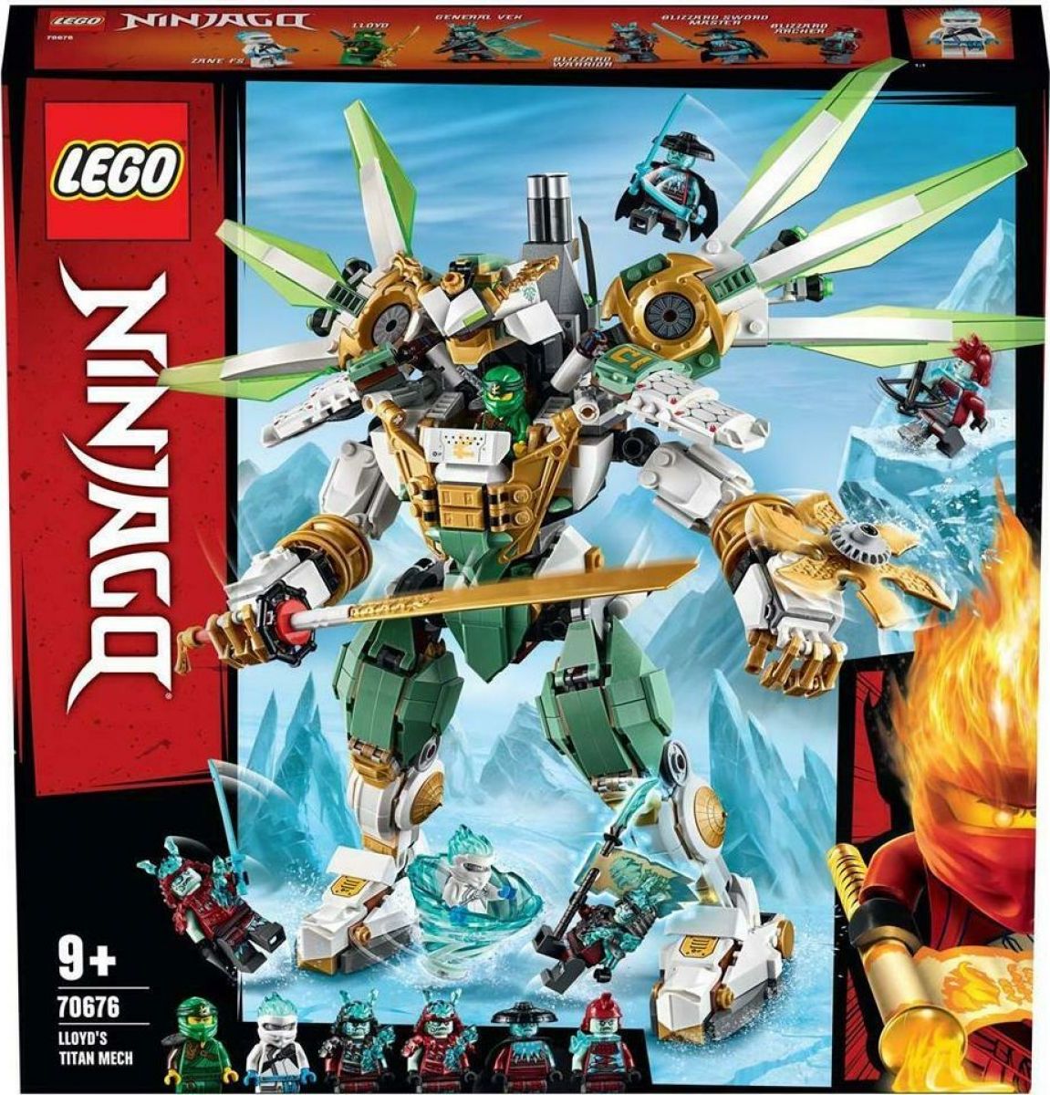 Lego Ninjago 70676 Lloydův titanový robot - obrázek 1