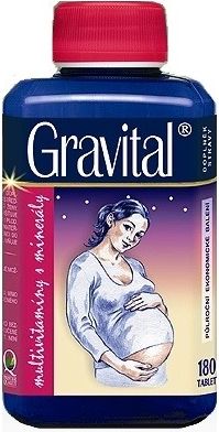 VitaHarmony Gravital tbl.180 pro těhot.a koj.ženy - obrázek 1