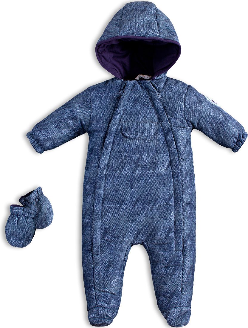 Kojenecký chlapecký overal LILY & JACK JEANS modrý Velikost: 56 - obrázek 1