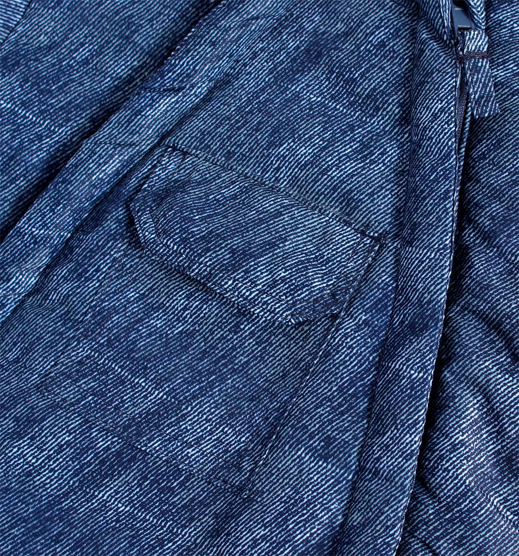 Kojenecký chlapecký overal LILY & JACK JEANS modrý Velikost: 56 - obrázek 5