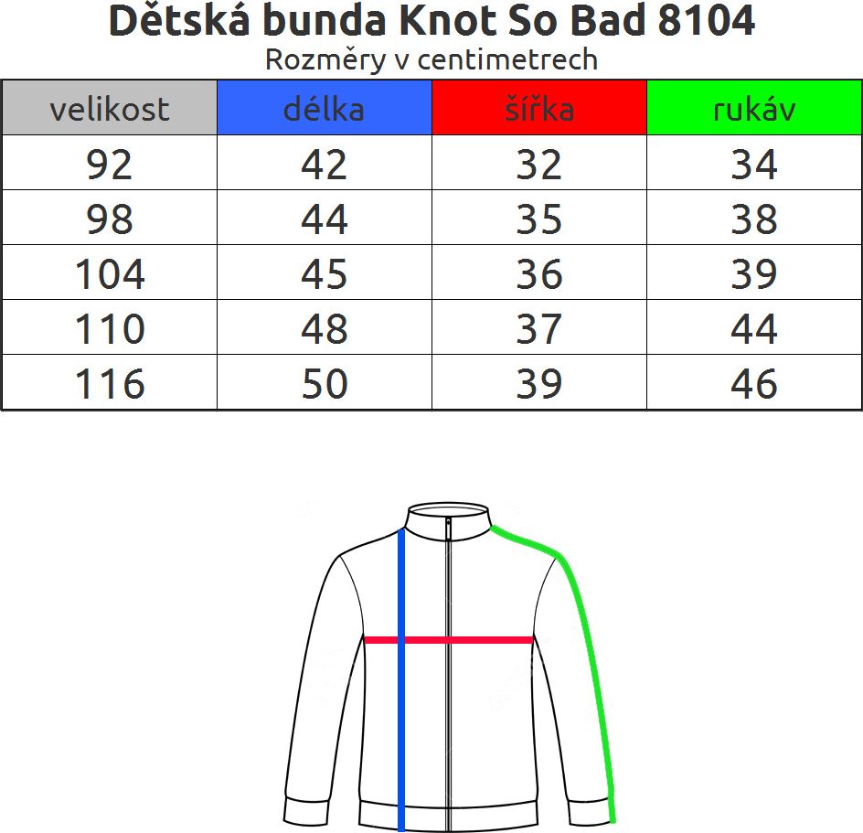 Chlapecká zimní bunda KNOT SO BAD WINTER modrá Velikost: 110 - obrázek 7