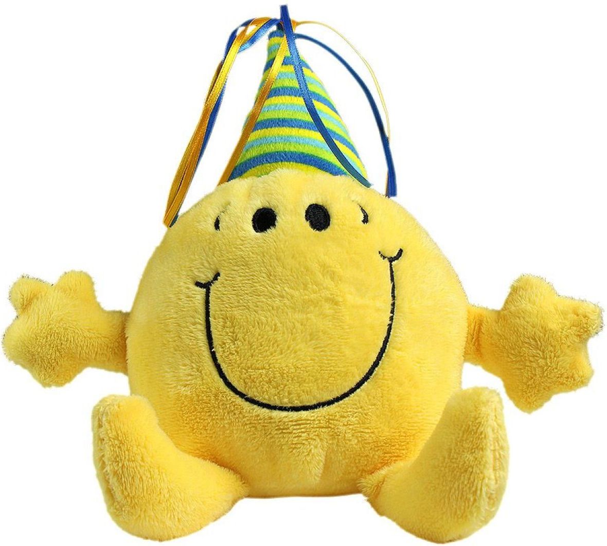 EPLine EP01525 - Dekorační polštář MR. HAPPY (15 cm) - obrázek 1