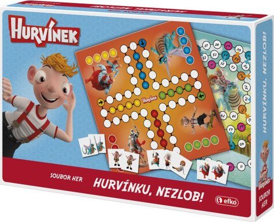 Společenská hra Hurvínku, nezlob! soubor her, EFKO - obrázek 3