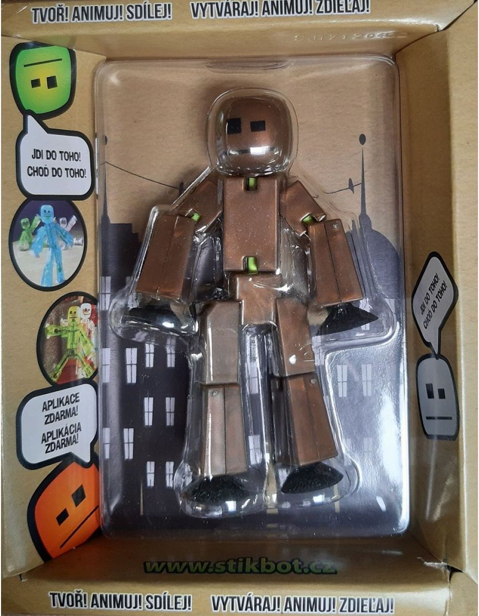 EP Line Stikbot Animák figurka Tmavě hnědá - obrázek 1