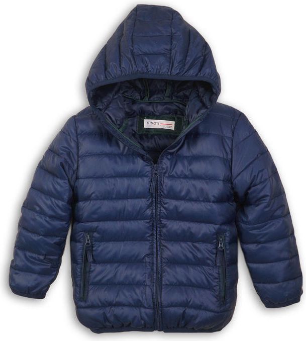 Minoti Bunda chlapecká zimní Puffa nylonová modrá 104/110 - obrázek 1