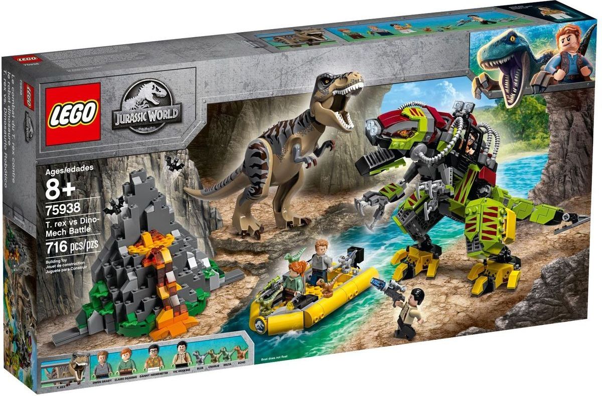 LEGO Jurassic World 75938 T. rex vs. Dinorobot - obrázek 1