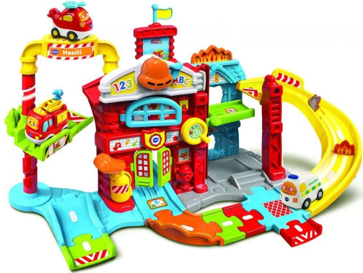 Vtech Tut Tut Hasičská stanica SK - obrázek 1
