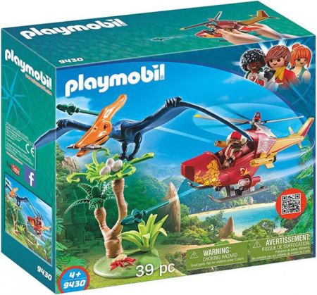 PLAYMOBIL Helikoptéra s ptakoještěrem 9430 - obrázek 1