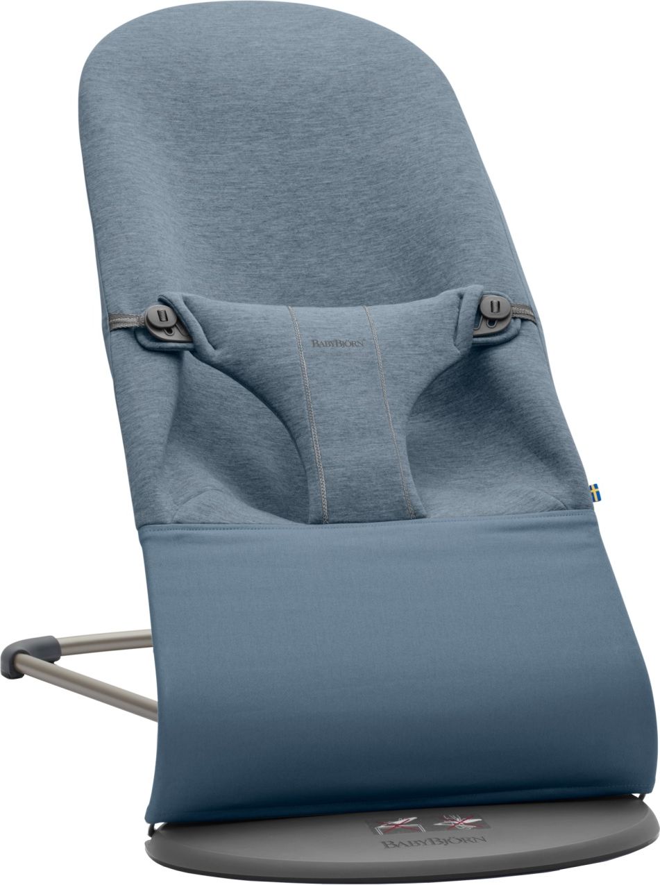 BABYBJÖRN Lehátko Bliss Dove Blue 3D Jersey - obrázek 1