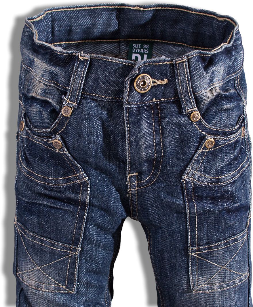 Chlapecké džíny Dirkje DENIM tmavě modré Velikost: 110 - obrázek 3