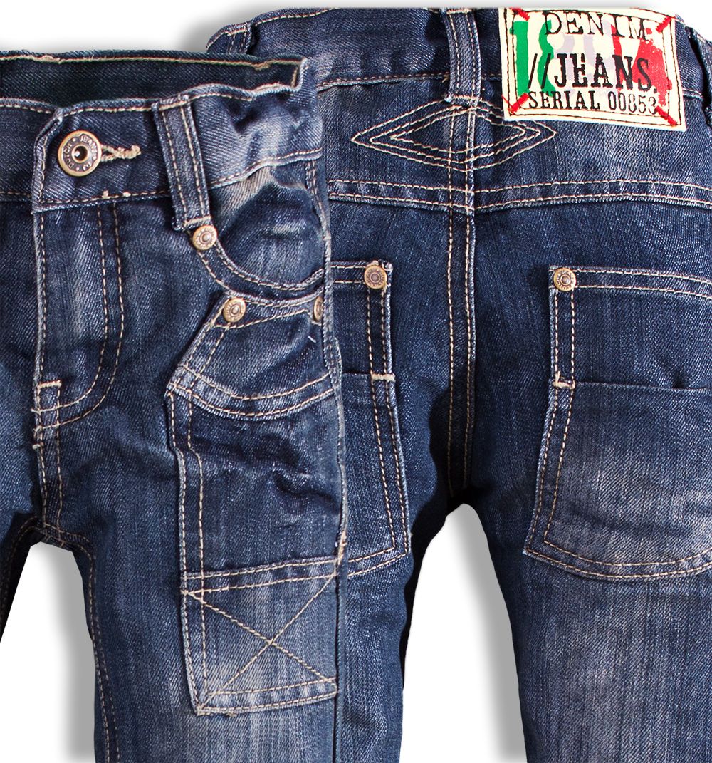 Chlapecké džíny Dirkje DENIM tmavě modré Velikost: 110 - obrázek 4
