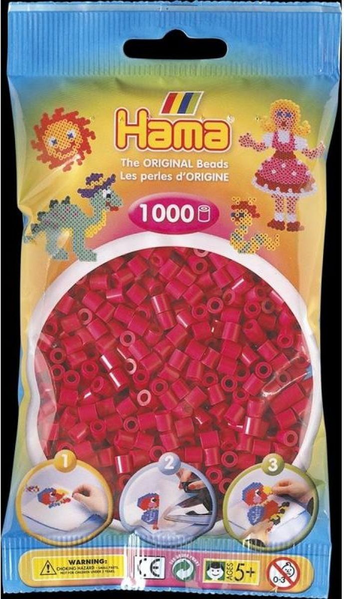 Hama H207-29 Midi Vínové korálky 1000 ks - obrázek 1